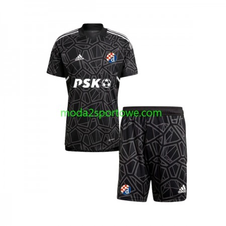 Koszulka Dinamo Zagreb Bramkarska Dziecięcy Domowe Stroje Piłkarskie 2022/23 Krótki Rękaw